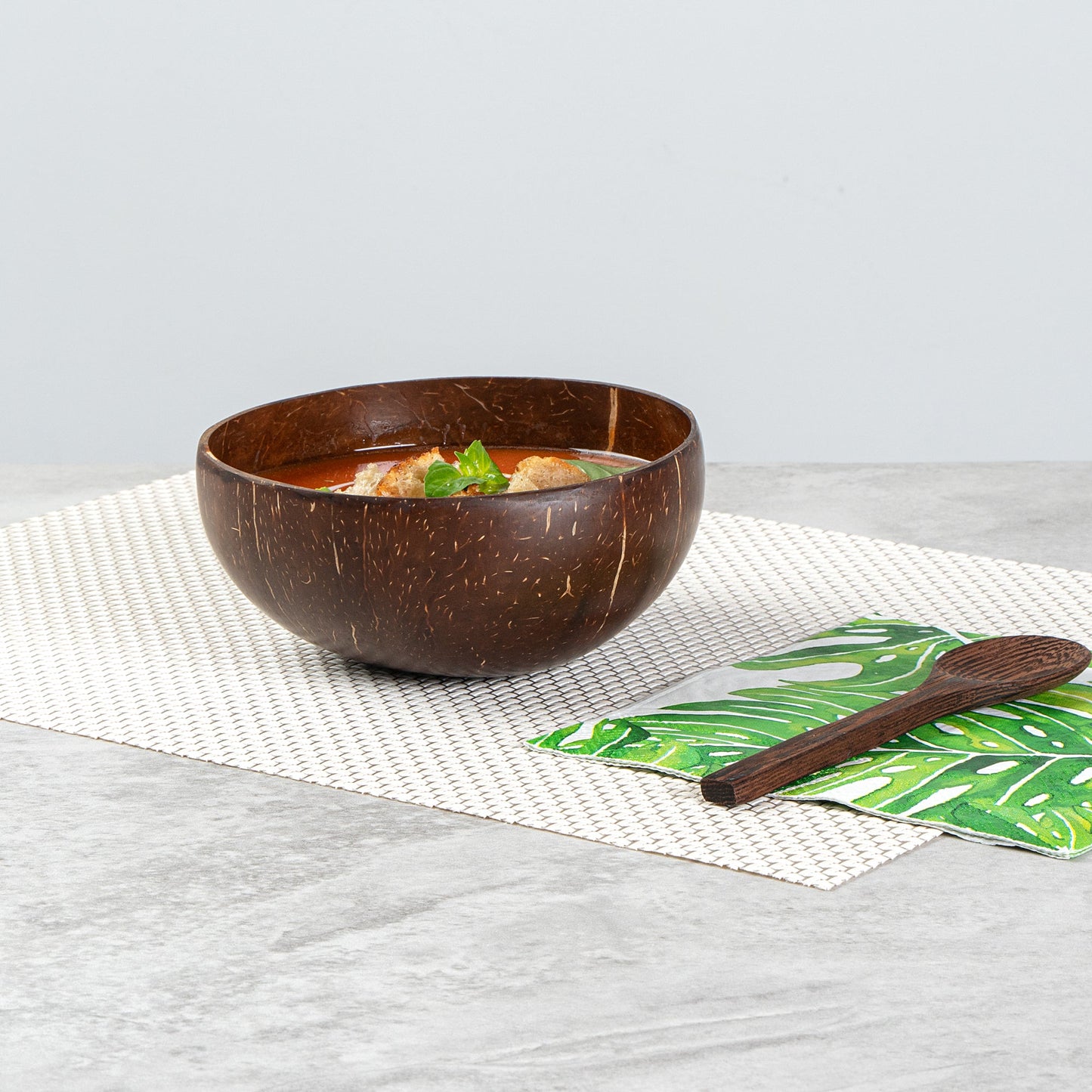 Coco Casa 16 oz Handmade Coconut Bowl - Polished - 1 count box