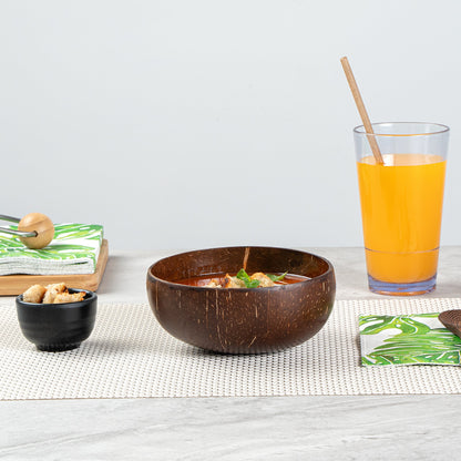 Coco Casa 16 oz Handmade Coconut Bowl - Polished - 1 count box