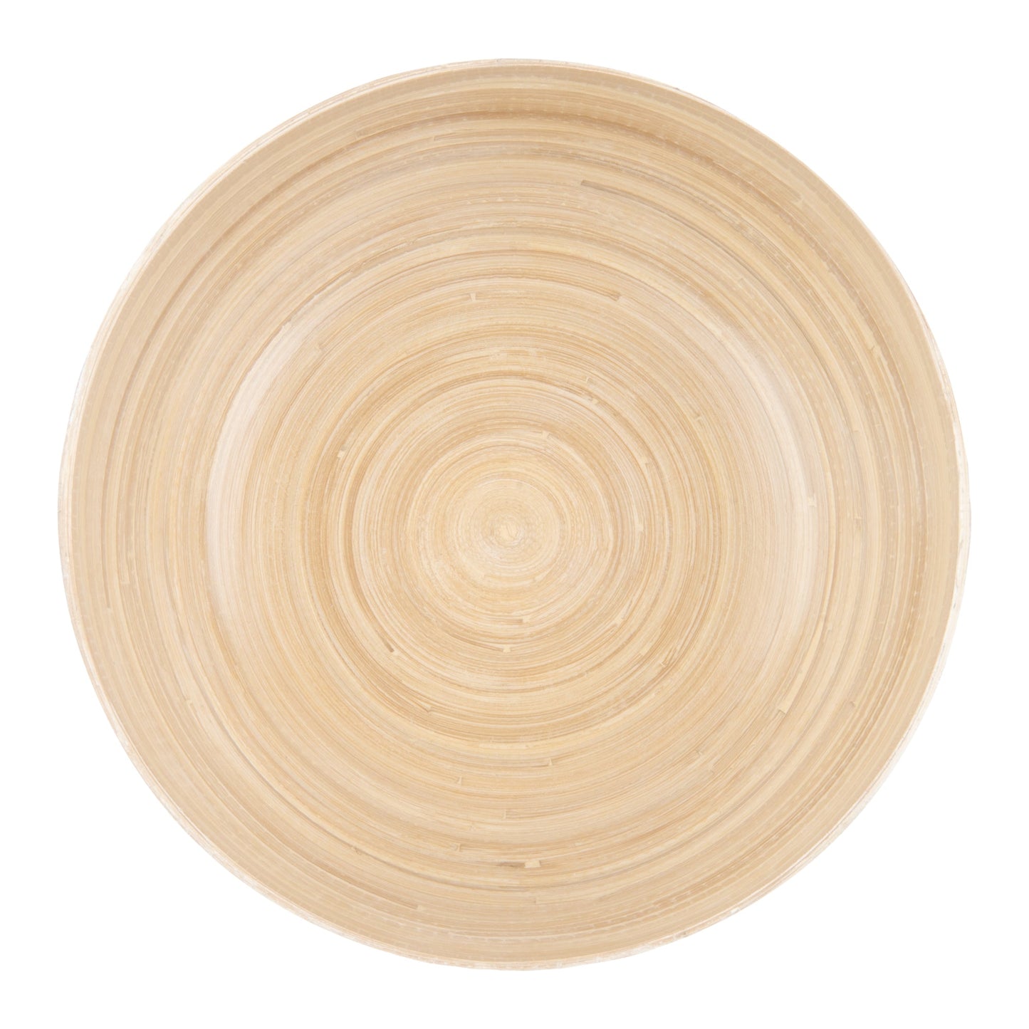 Bambuddha 30 oz Round Black Spun Bamboo Large Salad Bowl - 11" x 11" x 5 1/2" - 1 count box