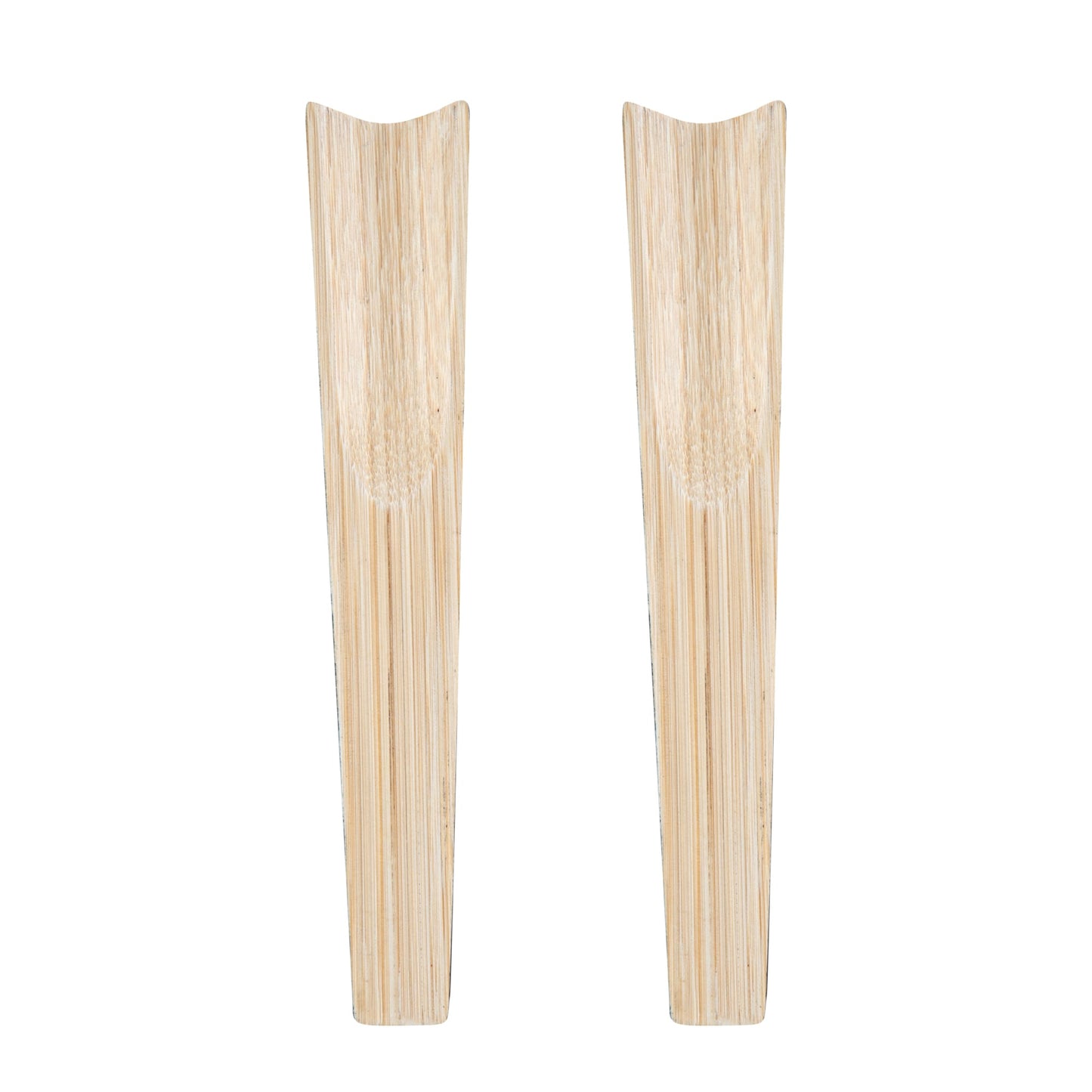 Bambuddha Black Spun Bamboo 2-Piece Salad Server Set - 9 3/4" - 1 count box