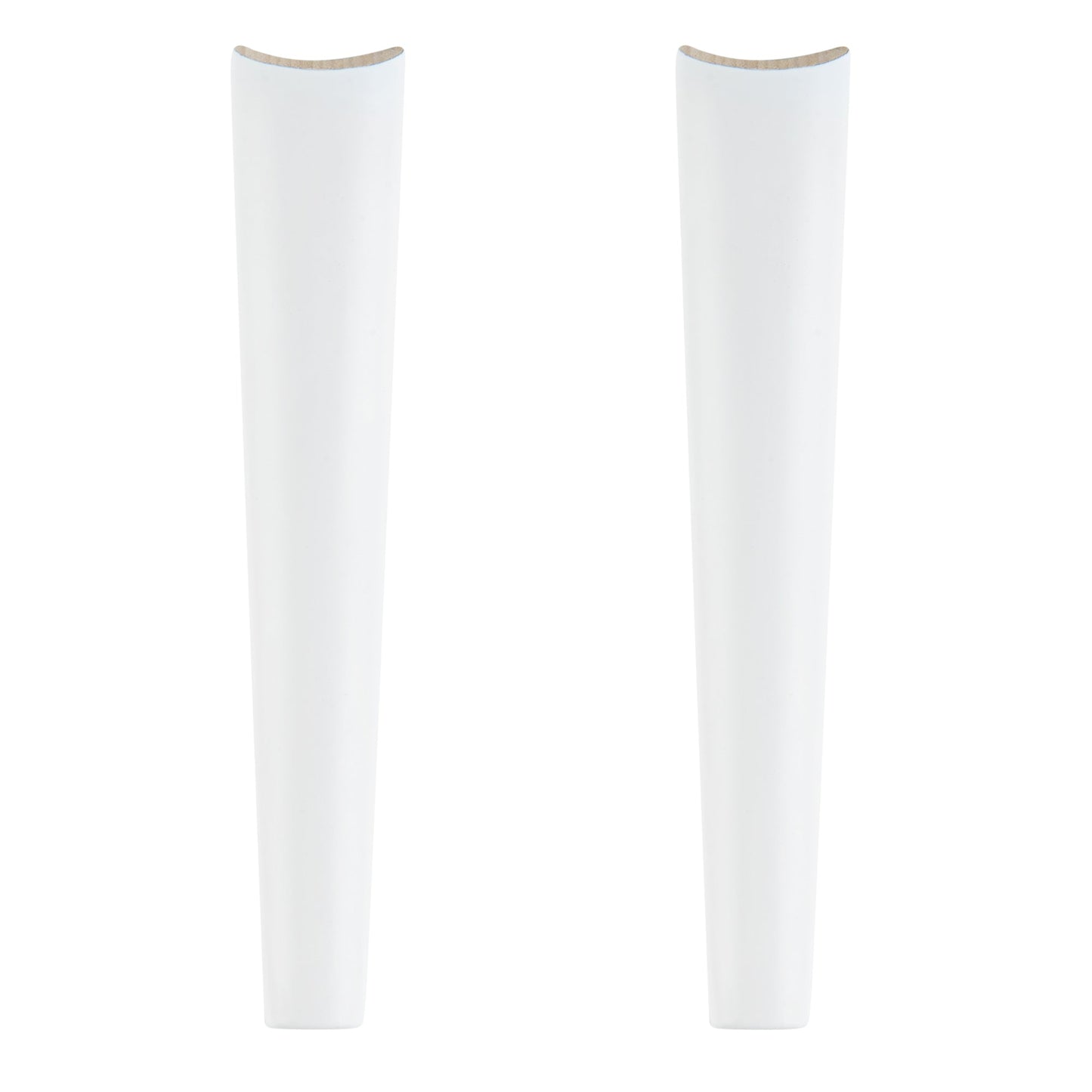 Bambuddha White Spun Bamboo 2-Piece Salad Server Set - 9 3/4" - 10 count box