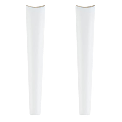 Bambuddha White Spun Bamboo 2-Piece Salad Server Set - 9 3/4" - 10 count box