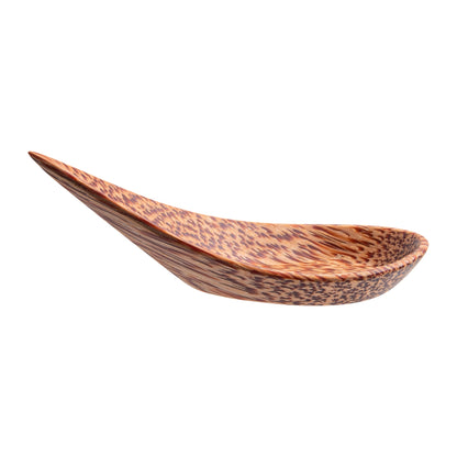 Coco Casa Natural Handmade Teardrop Coconut Spoon - 3 1/4" x 1 1/2" - 4 count box