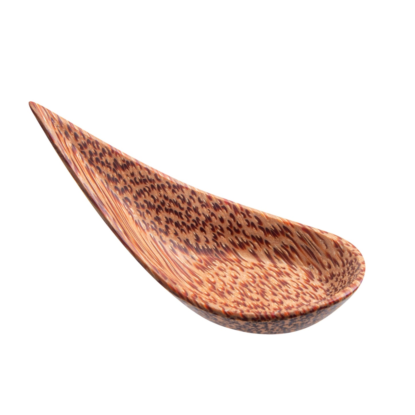 Coco Casa Natural Handmade Teardrop Coconut Spoon - 3 1/4" x 1 1/2" - 40 count box