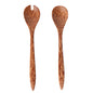 Coco Casa Natural Handmade Coconut Serving Utensil Set - 9 1/2" x 1 3/4" x 3 1/4" - 2 count box