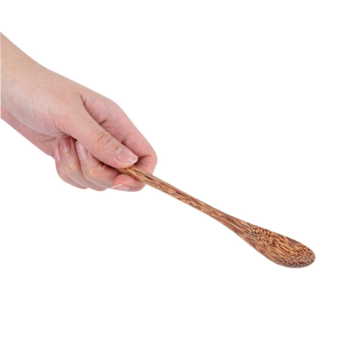 Coco Casa Natural Handmade Coconut Spoon - 7 3/4" x 1 1/4" - 40 count box