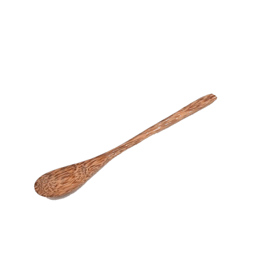 Coco Casa Natural Handmade Coconut Spoon - 7 3/4" x 1 1/4" - 40 count box