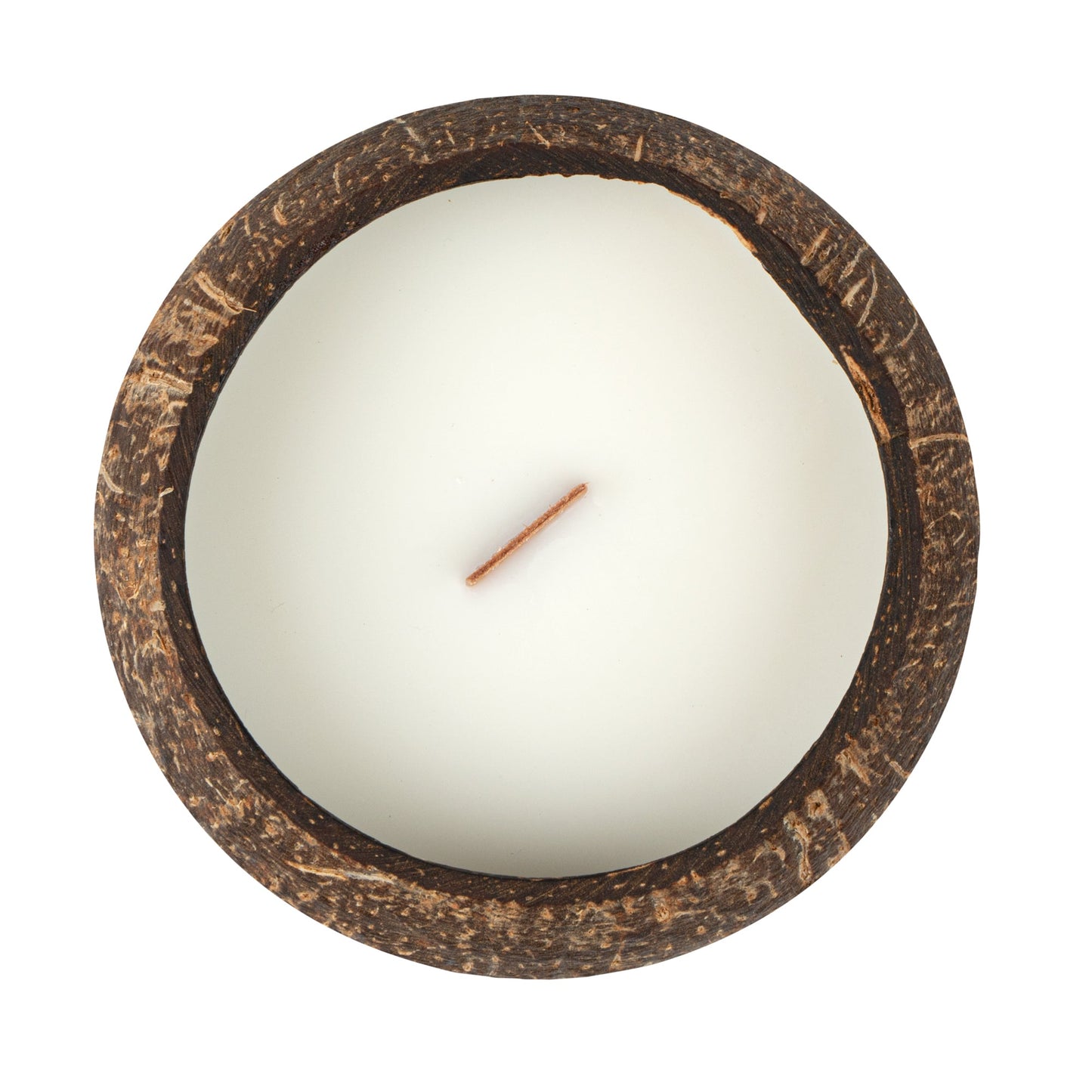 Coco Casa Handmade Coconut Shell Candle - Vanilla - 4" x 4" x 2 3/4" - 10 count box