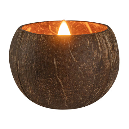 Coco Casa Handmade Coconut Shell Candle - Coconut Mango - 4" x 4" x 2 3/4" - 10 count box