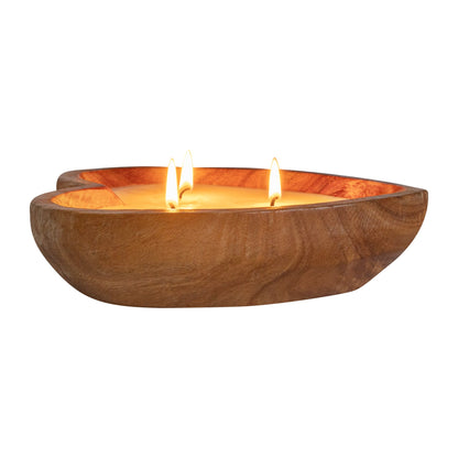 Coco Casa Handmade Coconut Heart Bowl Candle - Spring Hydrangea - 7" x 5 1/2" x 2" - 1 count box