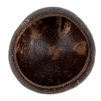 Coco Casa 10 oz Handmade Coconut Cocktail Coconut Cup - 4" x 4" x 3 1/4" - 40 count box