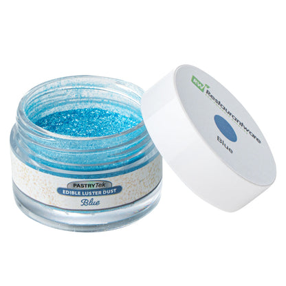 Pastry Tek 5g Blue Edible Luster Dust - Food Grade - 1 count box