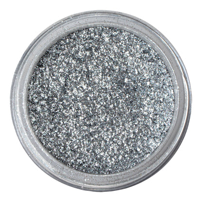 Pastry Tek 5g Dark Silver Edible Luster Dust - Food Grade - 1 count box