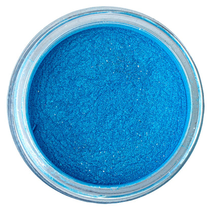 Pastry Tek 5g Electric Blue Edible Luster Dust - Food Grade - 1 count box