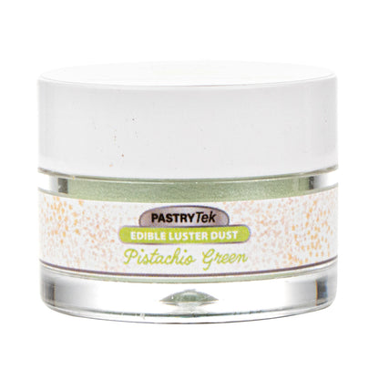 Pastry Tek 5g Pistachio Green Edible Luster Dust - Food Grade - 1 count box