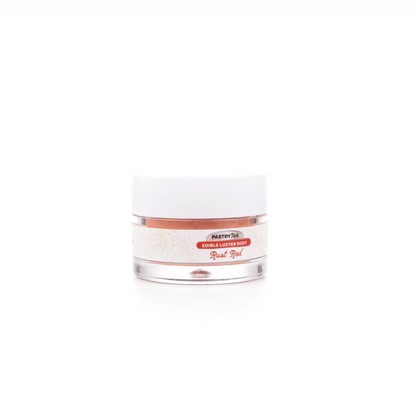 Pastry Tek 5g Rust Red Edible Luster Dust - Food Grade - 1 count box