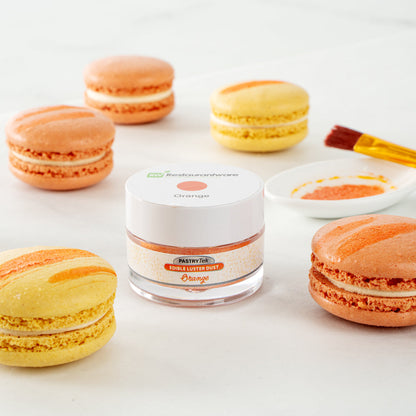Pastry Tek 5g Orange Edible Luster Dust - Food Grade - 1 count box