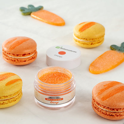 Pastry Tek 5g Orange Edible Luster Dust - Food Grade - 1 count box