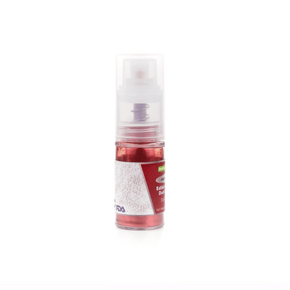 Pastry Tek 5g Dark Red Edible Glitter Dust Spray - 1 count box