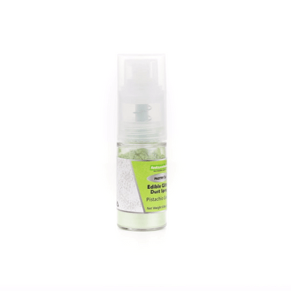 Pastry Tek 5g Pistachio Green Edible Glitter Dust Spray - 1 count box