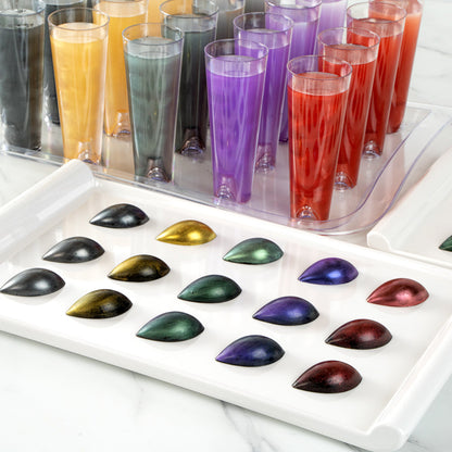 Pastry Tek 5g Peacock Green Edible Glitter Dust Spray - 1 count box