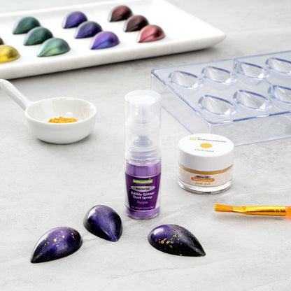 Pastry Tek 5g Purple Edible Glitter Dust Spray - 1 count box