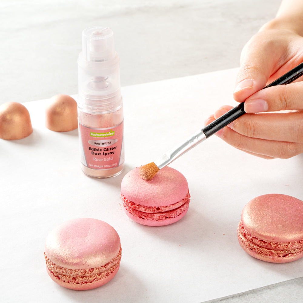 Pastry Tek 5g Rose Gold Edible Glitter Dust Spray - 1 count box