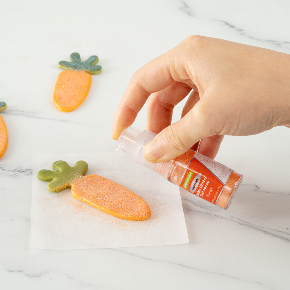 Pastry Tek 5g Orange Edible Glitter Dust Spray - 1 count box
