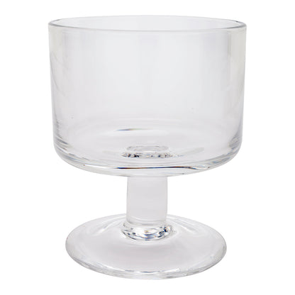Vetri 6 oz Round Glass Parfait Compote Bowl - 3" x 3" x 3 1/2" - 10 count box