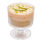Vetri 6 oz Round Glass Parfait Compote Bowl - 3" x 3" x 3 1/2" - 10 count box