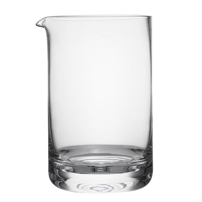Bar Lux 30 oz Cocktail Mixing Glass - Hand-Blown, Crystal - 4 1/2" x 4" x 6 1/2" - 1 count box