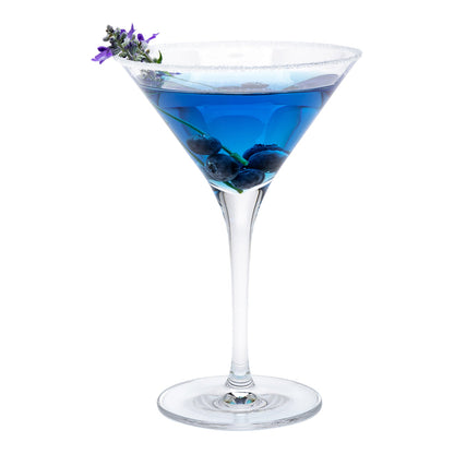 Voglia Nude 8 oz Cocktail Martini Glass - Crystal - 4 1/2" x 4 1/2" x 6 3/4" - 12 count box