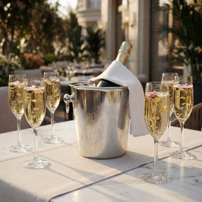 Voglia Nude 9 oz Glass Champagne Flute - Crystal - 2 1/2" x 2 1/2" x 9 1/4" - 6 count box