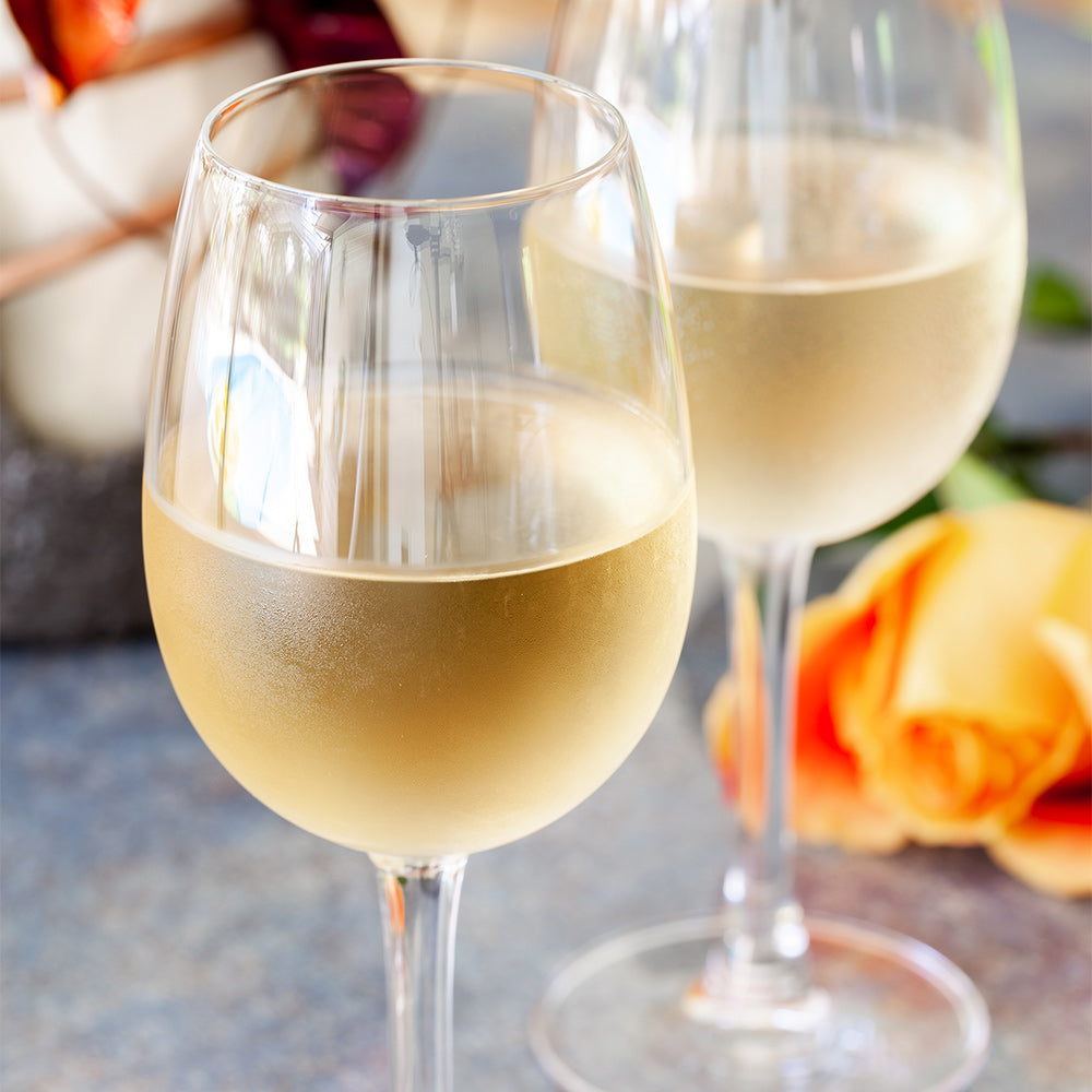 Voglia Nude 11 oz White Wine Glass - Crystal, All-Purpose - 3" x 3" x 7 3/4" - 12 count box
