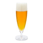 Voglia Nude 13 oz Stemmed Pilsner Beer Glass - Crystal - 2 1/2" x 2 1/2" x 8 1/2" - 12 count box