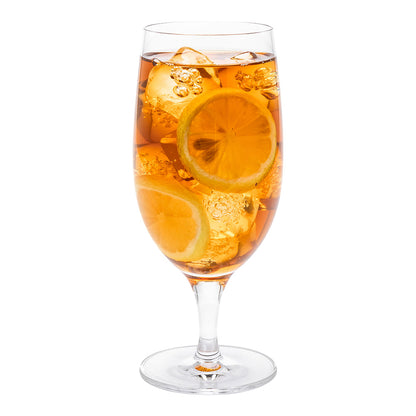 Voglia Nude 16 oz Iced Tea Glass - Crystal - 3" x 3" x 7 1/2" - 6 count box