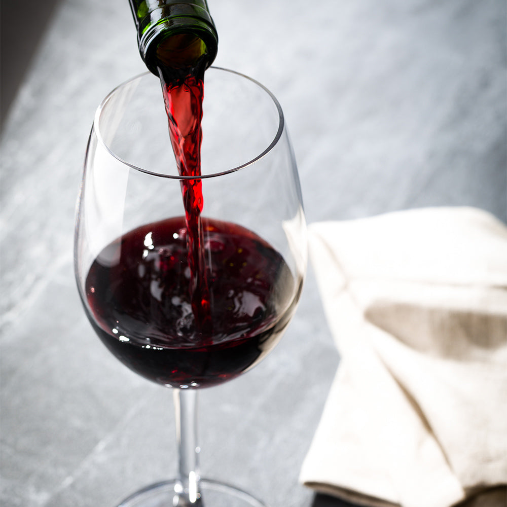 Voglia Nude 16 oz Pinot Noir and Burgundy Wine Glass - Crystal, All-Purpose - 3 1/4" x 3 1/4" x 8 3/4" - 12 count box