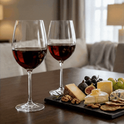 Voglia Nude 25 oz Bordeaux Wine Glass - Crystal, All-Purpose - 4" x 4" x 10 1/4" - 12 count box