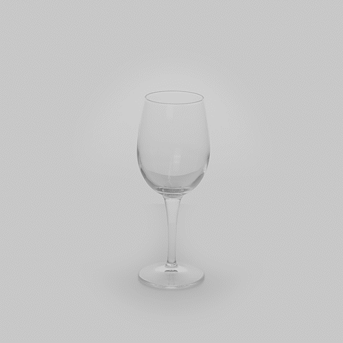 Cascata 8 oz Dessert / Port Wine Glass - 2 3/4" x 2 3/4" x 7 1/4" - 12 count box