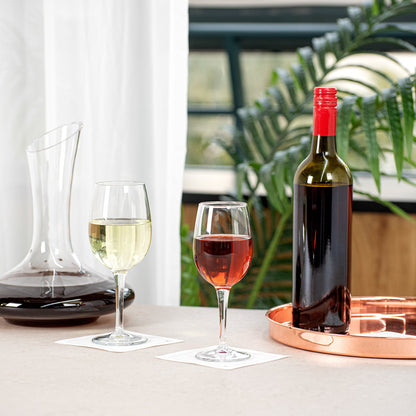 Cascata 8 oz Dessert / Port Wine Glass - 2 3/4" x 2 3/4" x 7 1/4" - 12 count box