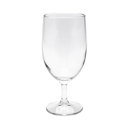 Cascata 14 oz Water Goblet Glass - 3" x 3" x 7" - 12 count box