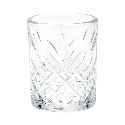 Timeless 2 oz Etched Shot Glass - 2" x 2" x 2 1/2" - 6 count box