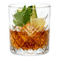 Timeless 12 oz Double Old Fashioned Glass - Etched - 3 1/4" x 3 1/4" x 3 3/4" - 6 count box
