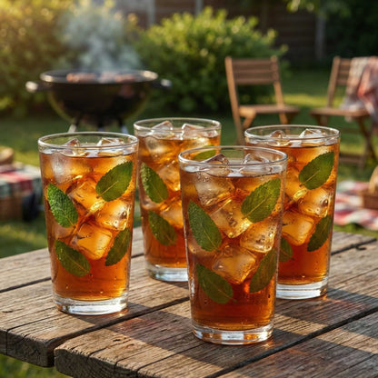 Sumi 10 oz Small Beverage Glass - 2 3/4" x 2 3/4" x 4 3/4" - 6 count box