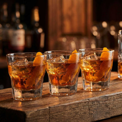 Otto 5 oz Whiskey Glass - 2 3/4" x 2 3/4" x 3" - 6 count box