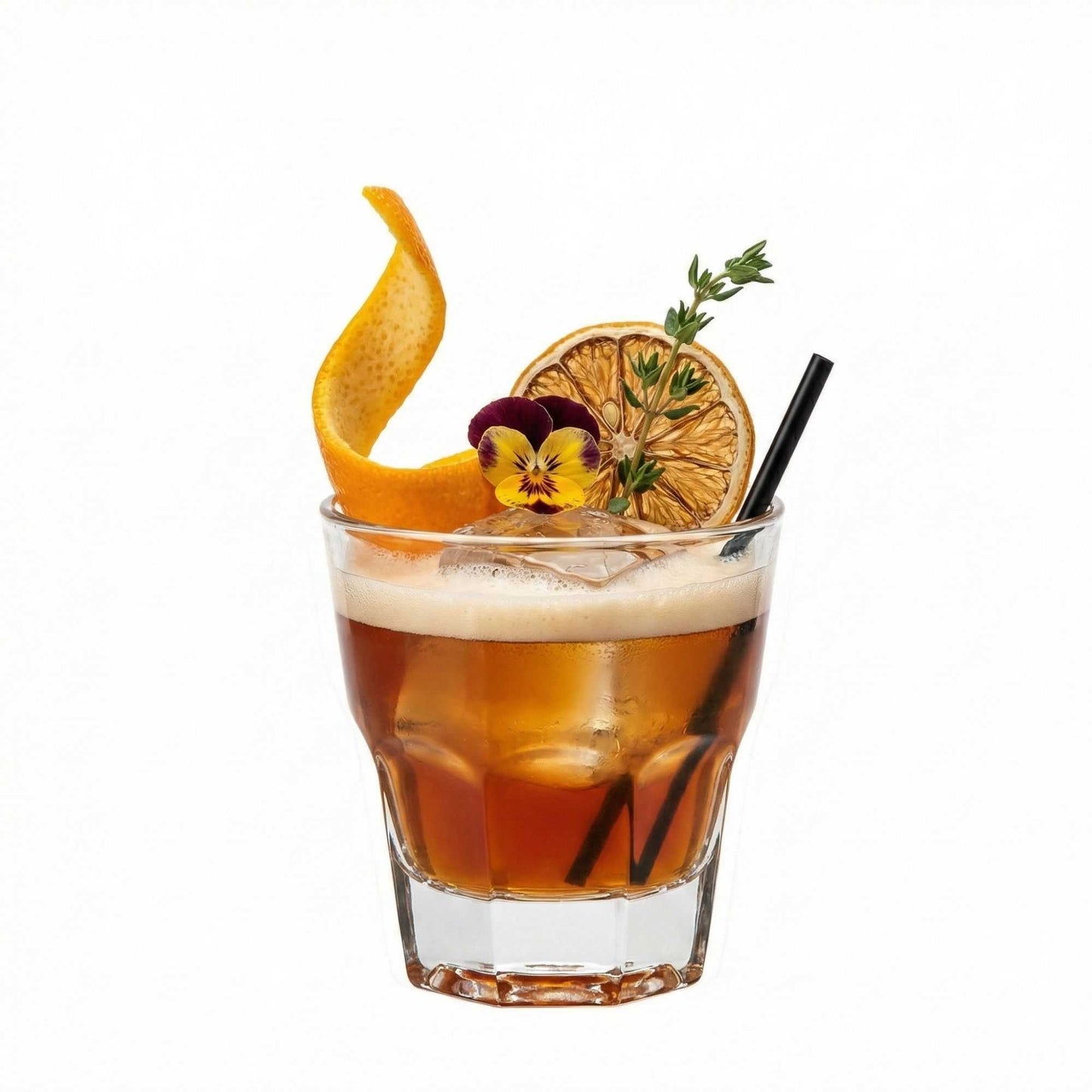 Otto 5 oz Whiskey Glass - 2 3/4" x 2 3/4" x 3" - 6 count box