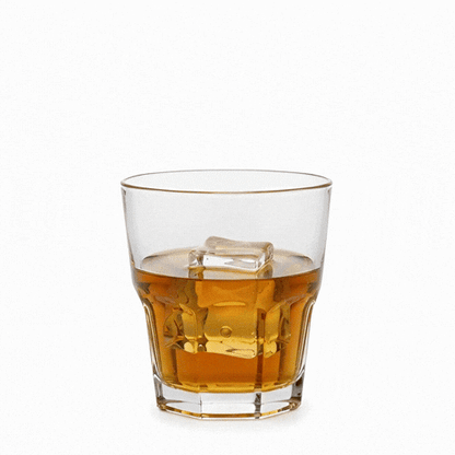Otto 9 oz Rocks Glass - 3 1/4" x 3 1/4" x 3 1/2" - 6 count box