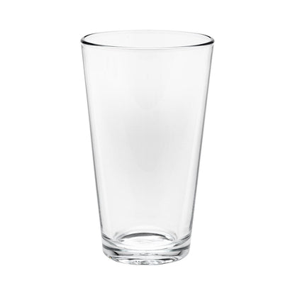 Bev Tek 16 oz Conical Pint Glass - 3 1/2" x 3 1/2" x 5 3/4" - 6 count box