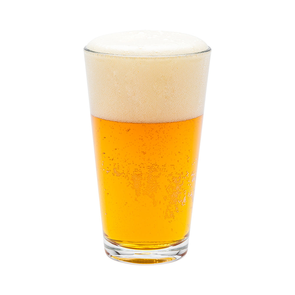 Bev Tek 16 oz Conical Pint Glass - 3 1/2" x 3 1/2" x 5 3/4" - 12 count box