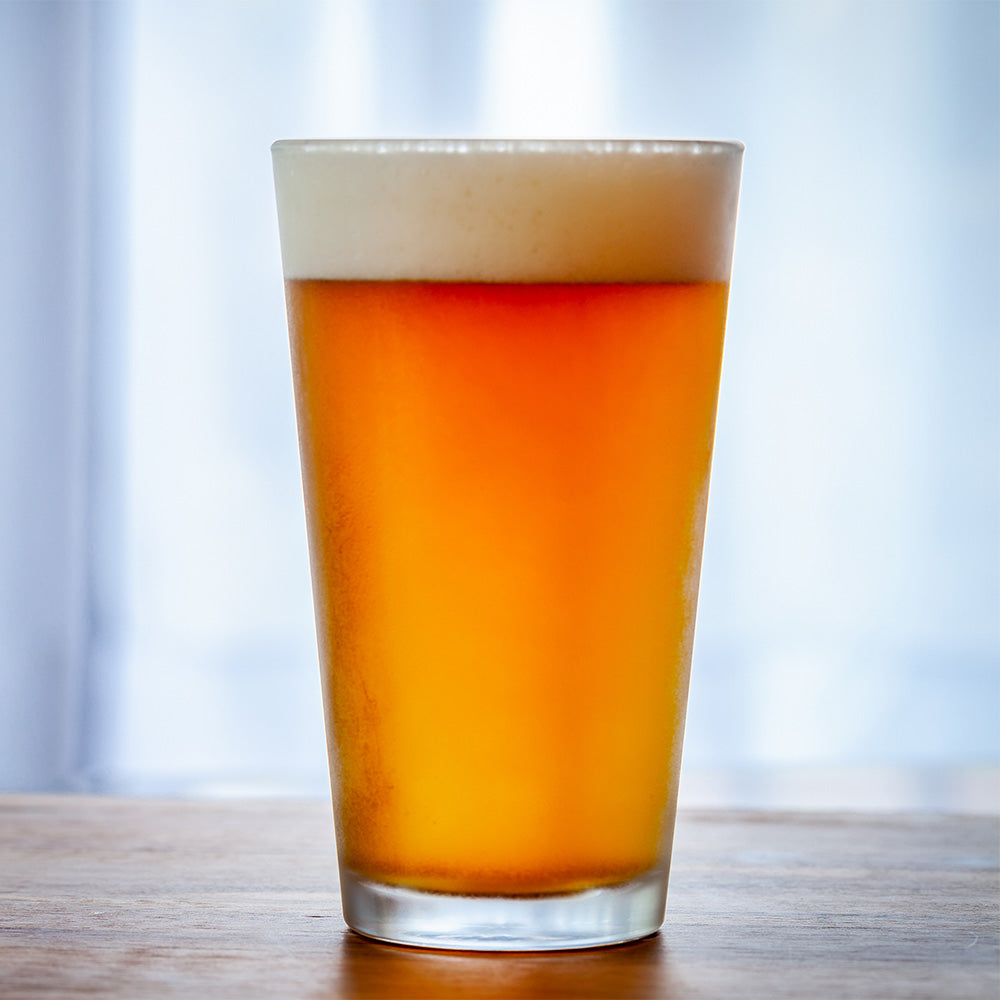 Bev Tek 16 oz Conical Pint Glass - 3 1/2" x 3 1/2" x 5 3/4" - 12 count box